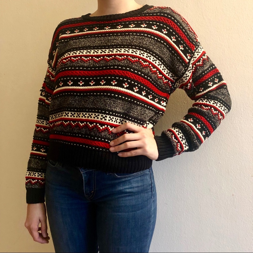 Vintage holiday winter sweater